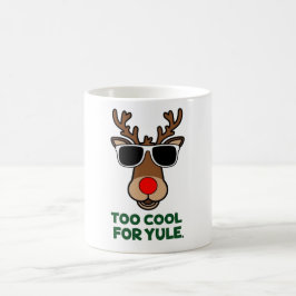 Taza De Café Demasiado Guay para jóvenes Navidades renos
