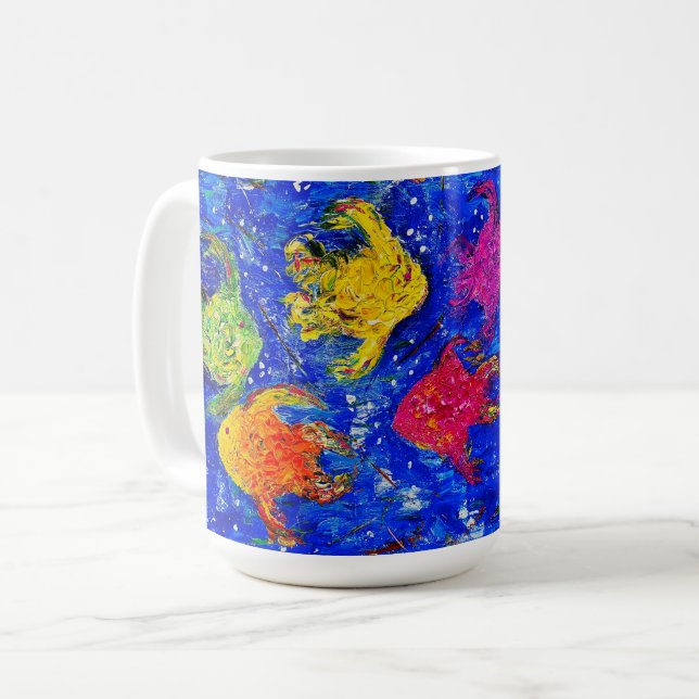 Taza De Café Demasiado Guay para la escuela (Anverso izquierdo)