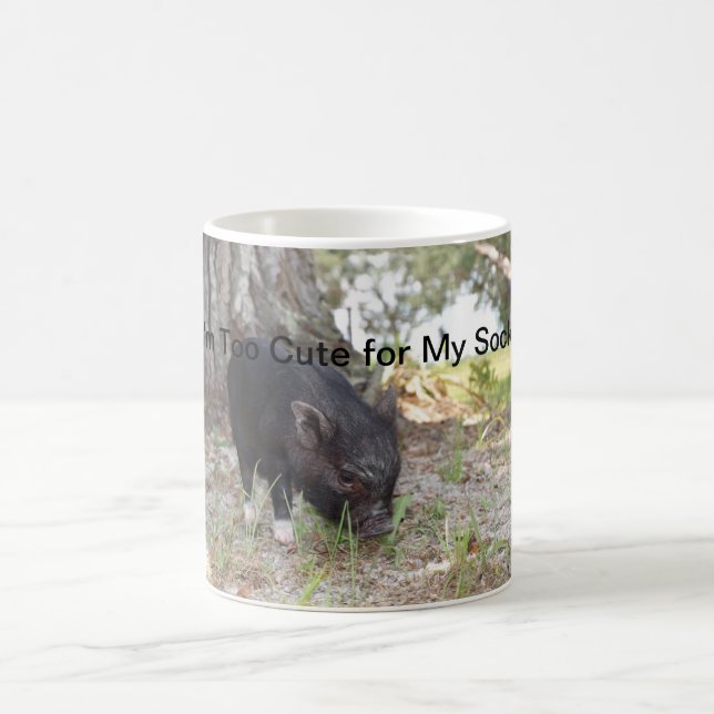 Taza De Café Demasiado lindo (Centro)