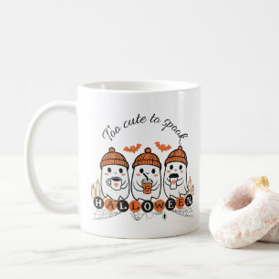 Taza De Café Demasiado lindo para hablar acerca de los fantasma