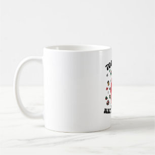 Taza De Café Demasiado Perezoso Para La Lista De Traviesos, Cam