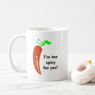 Taza De Café Demasiado Picante