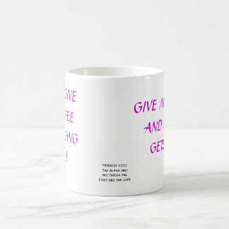 TAZA DE CAFÉ DÉME EL CAFÉ Y NADIE CONSIGUE EL DAÑO, POR FAVOR
