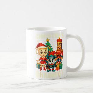 Taza De Café Demente italiano divertido de Navidad Demente ital