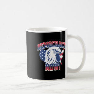 Taza De Café Democracia Ahora Vota Kamala Harris 2024 Demócrata