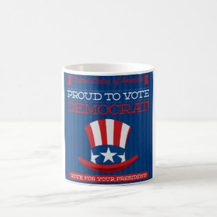 Taza De Café Demócrata