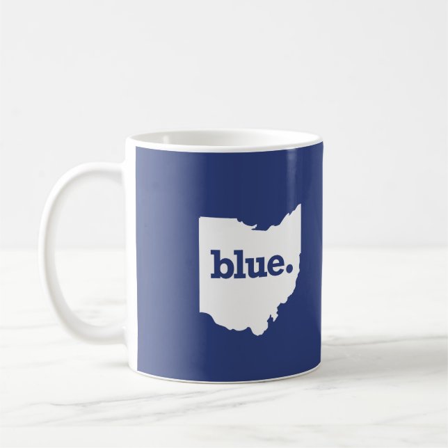 Taza De Café Demócrata de Ohio (Izquierda)