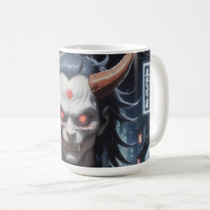 Taza De Café Demon Samurai