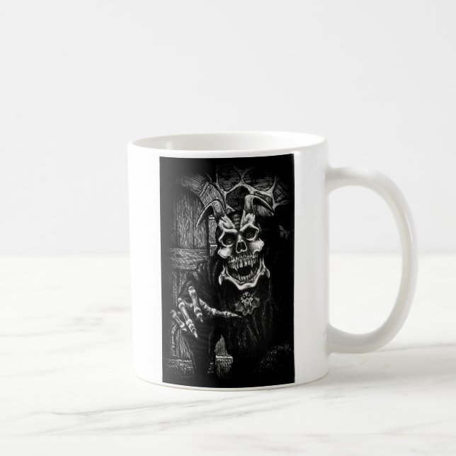 Taza De Café demonskull (Derecha)