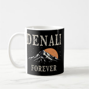 Taza De Café Denali Forever - Alaska Mountain Range Graphic