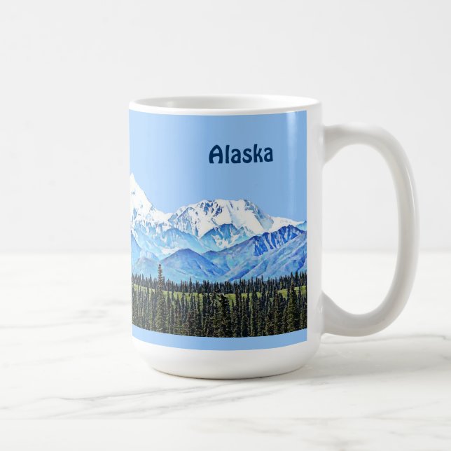 Taza De Café Denali (Monte McKinley) (Derecha)