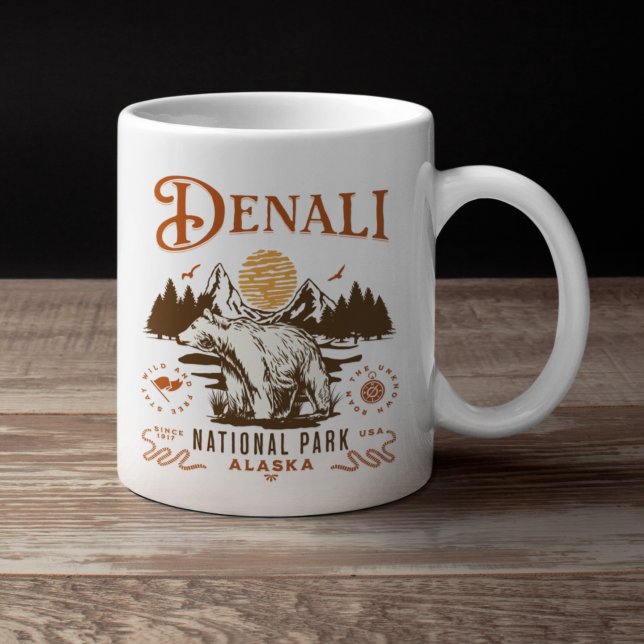 Taza De Café Denali National Park Alaska (Subido por el creador)