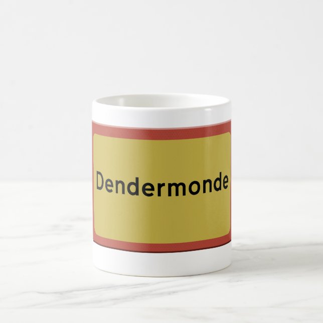 Taza De Café Dendermonde stadsnaambord (Centro)