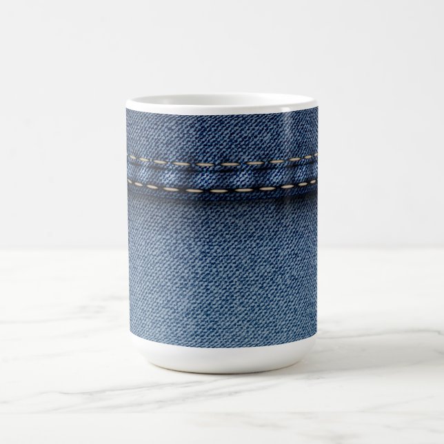 Taza De Café Denim Jeans (Centro)