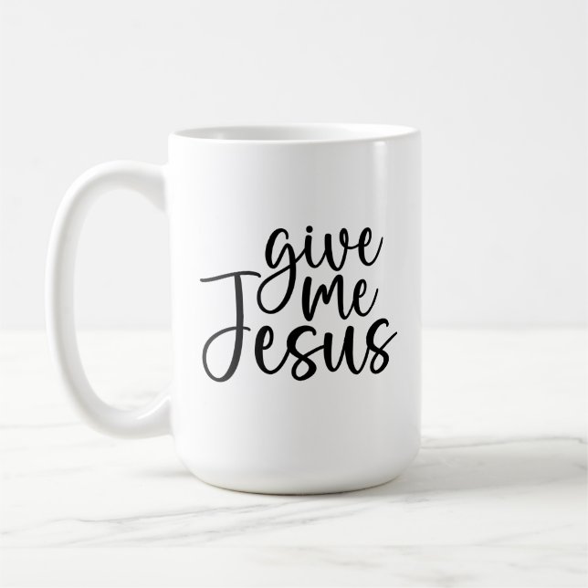 Taza De Café Denme Jesús Café Tea Mug (Izquierda)