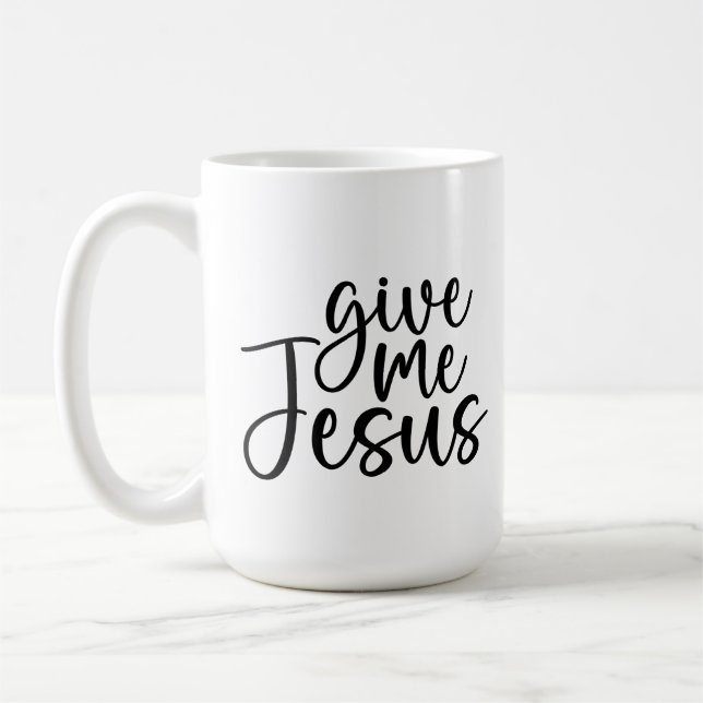 Taza De Café Denme Jesús Coffee Mug (Izquierda)