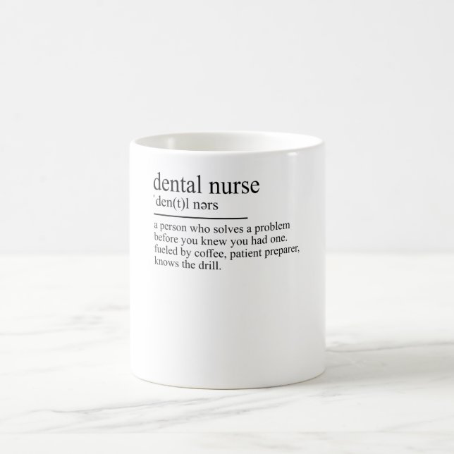 Taza De Café Dental Assistant Dentist Definition ZFA Dentist (Centro)