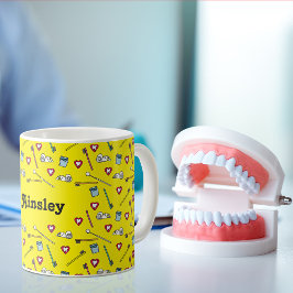 Taza De Café Dental curado personalizado