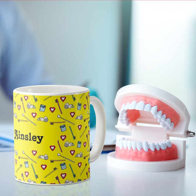 Taza De Café Dental curado personalizado (Subido por el creador)