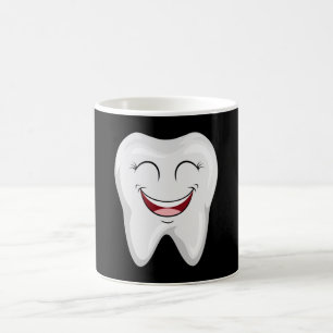 Taza De Café Dentist Teeth Dental Médica Diente Diente Graciosa