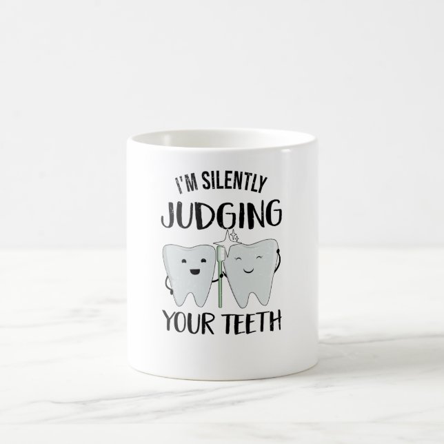 Taza De Café Dentist Tooth Profession Dental Technician Dental (Centro)