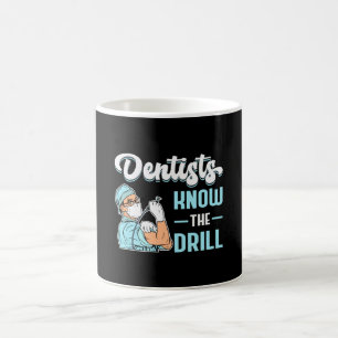 Taza De Café Dentista Dental Dentística Teeth Tooth Idea