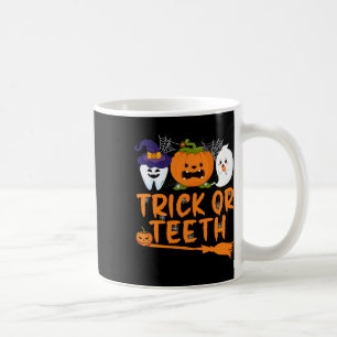 Taza De Café Dentista Dentista Halloween Dental Squa