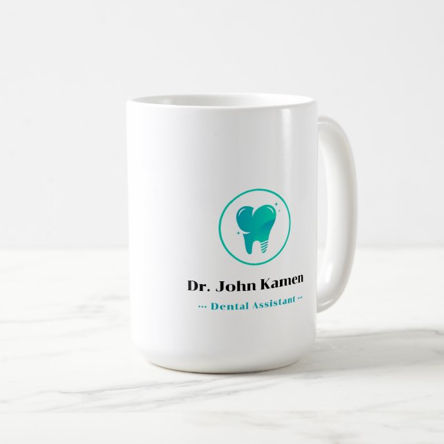 Taza De Café Dentista | Dientes (Anverso derecho)