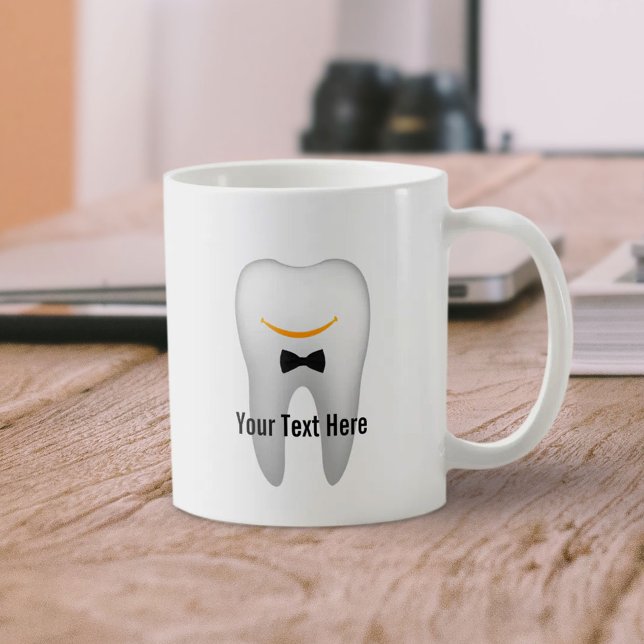 Taza De Café Dentista Higienista Asistente Dental Sonriente (Subido por el creador)