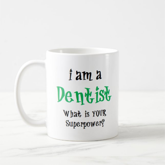 Taza De Café dentista Mug (Izquierda)