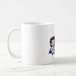 Taza De Café Dentista vampiro divertido arte dental de Hallowee