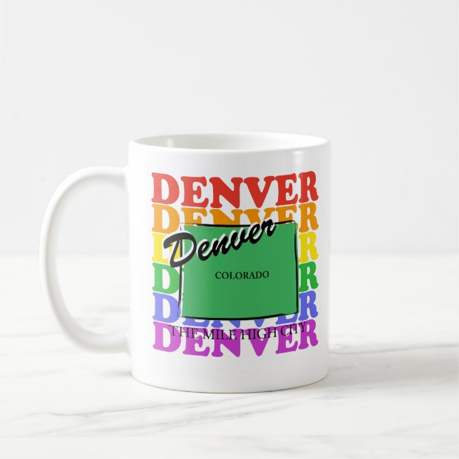 Taza De Café Denver coffee mug  (Izquierda)