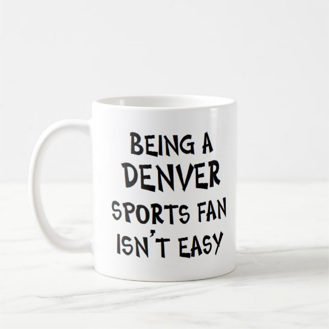 Taza De Café denver sports fan, being (Izquierda)