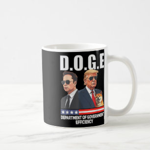 Taza De Café Departamento De Eficiencia Gubernamental D.o.g.e.