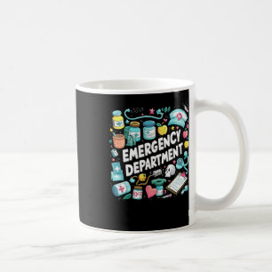 Taza De Café Departamento de Emergencia Groovy Er Servicio De E