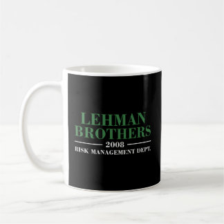 Taza De Café Departamento de Gestión de Riesgos de Lehman Broth