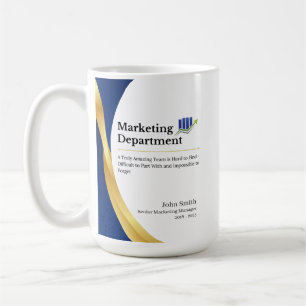 Taza De Café Departamento de marketing personalizado Coffee Mug