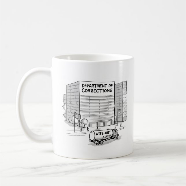 Taza De Café Departamento de Prisiones (Izquierda)