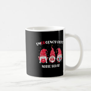 Taza De Café Departamento De Urgencias Er Navidades Gnomes Nurs