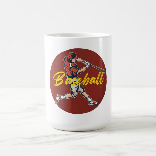 Taza De Café Deporte de béisbol (Centro)