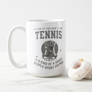 Taza De Café Deporte de tenis retro inteligente