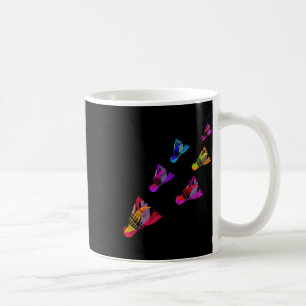 Taza De Café Deportes de arte en el transbordador Badminton col
