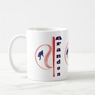 Taza De Café Deportes de Estrella de Béisbol