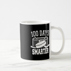 Taza De Café Deportes de hockey 100 días más inteligentes