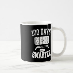 Taza De Café Deportes de hockey 100 días más inteligentes