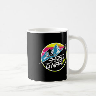 Taza De Café Deportes de invierno diamante esquí Freestyle Gnar