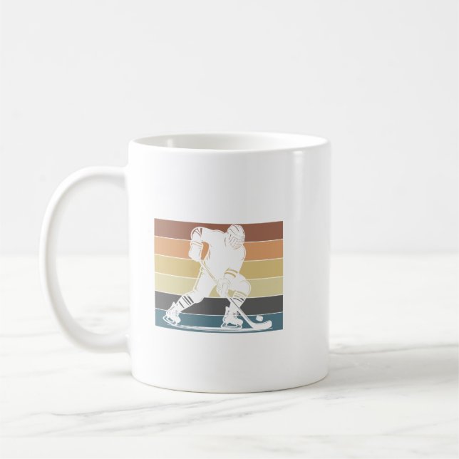 Taza De Café deportes de invierno hockey hockey sobre hielo div (Izquierda)