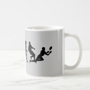 Taza De Café Deportes de la diversión de la evolución del rug