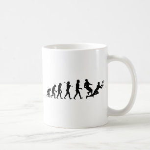 Taza De Café Deportes de la diversión de la evolución del rug