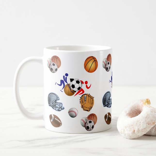 Taza De Café deportes de mugre (Con donut)